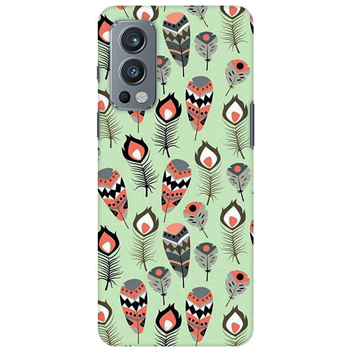 Bird Feather Back Cover for Oneplus Nord 2 5G