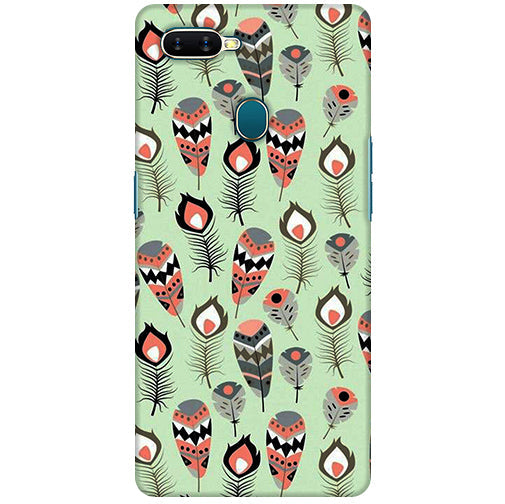 Bird Feather Back Cover for Oppo A12 / Oppo A11k