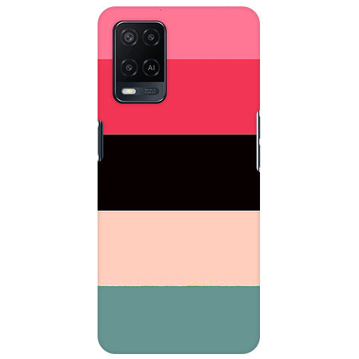 Stripes Classic Design Back Cover for Oppo A54