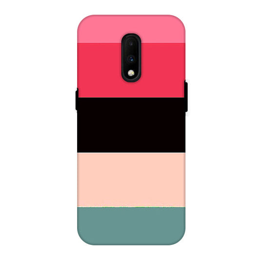 Stripes Classic Design Back Cover for OnePlus 7