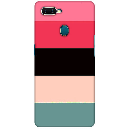 Stripes Classic Design Back Cover for Oppo A12 / Oppo A11k